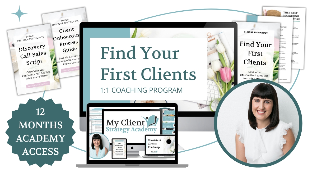 Business Mentoring for Women to Find Your First Clients